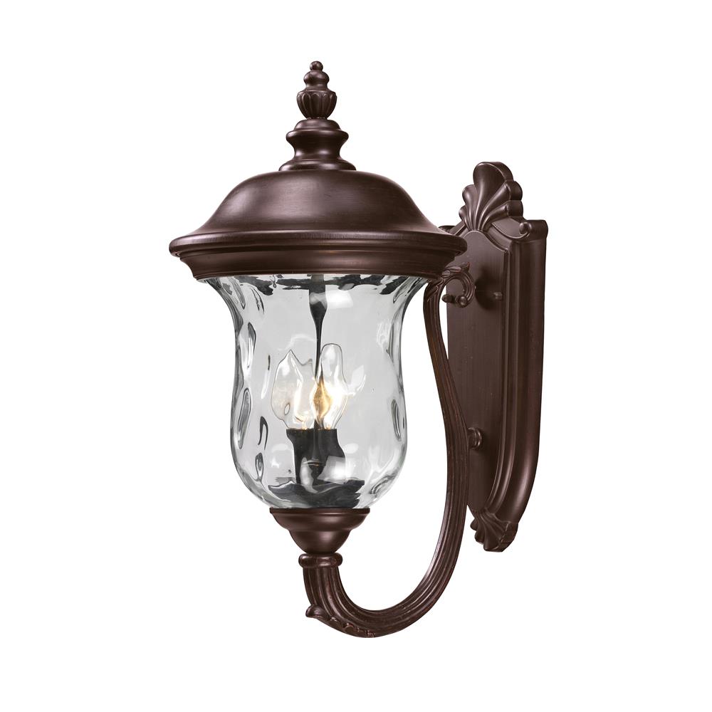 Z-Lite 533M-RBRZ Armstrong Outdoor Wall Light in Bronze